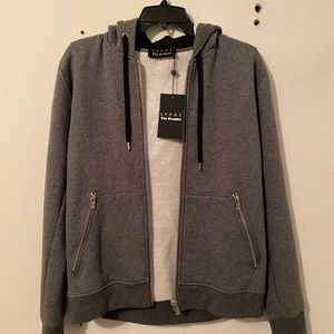 The Kooples Zip Up Sweater Womne’s Size Medium